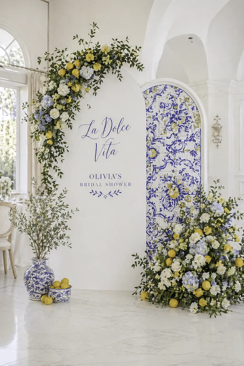 La Dolce Vita Bridal Shower: Palette, Invitations, Flowers & Checklist
